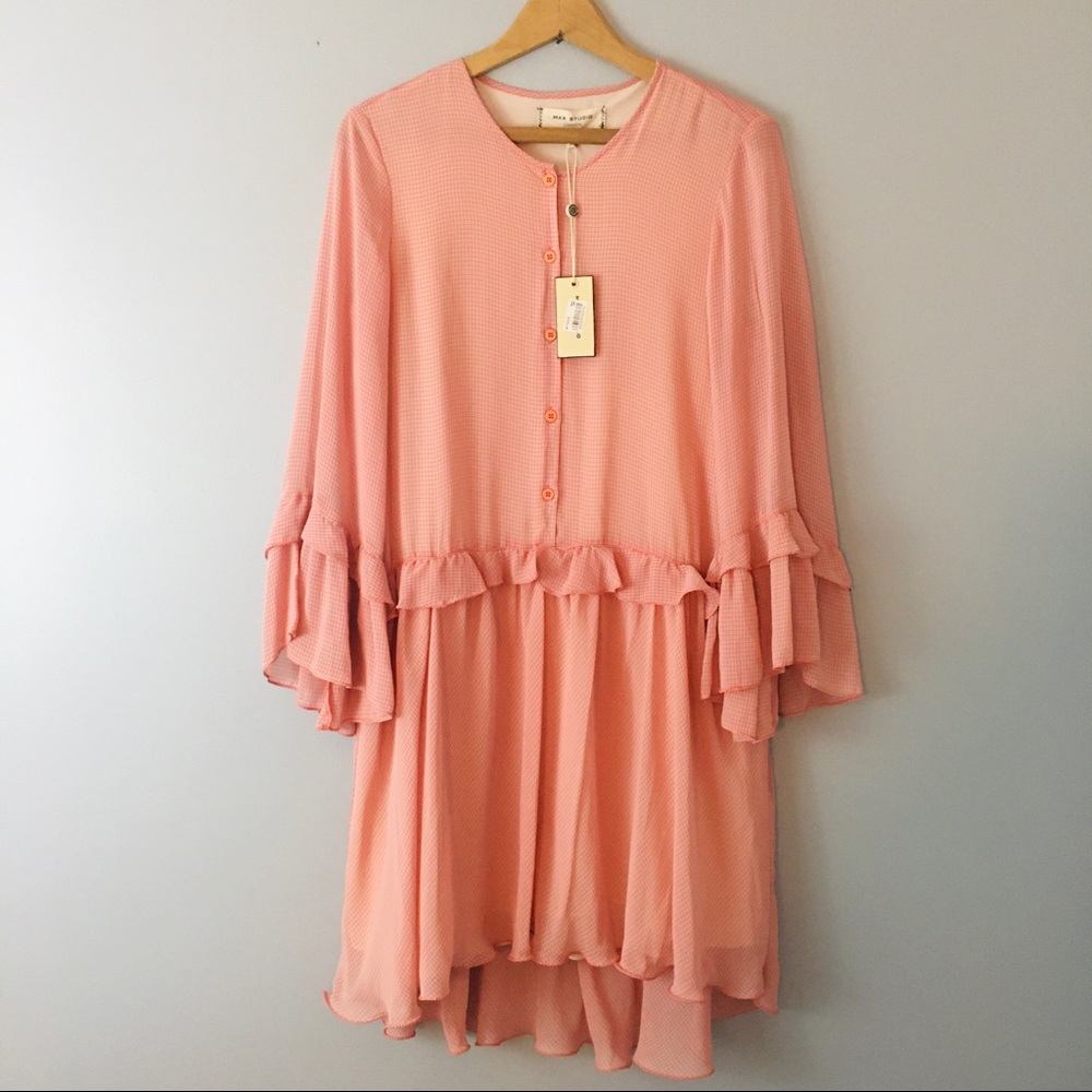 MAX STUDIO London Dress Marion Ruffles Medium